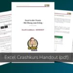 Handout Excel Crashkurs