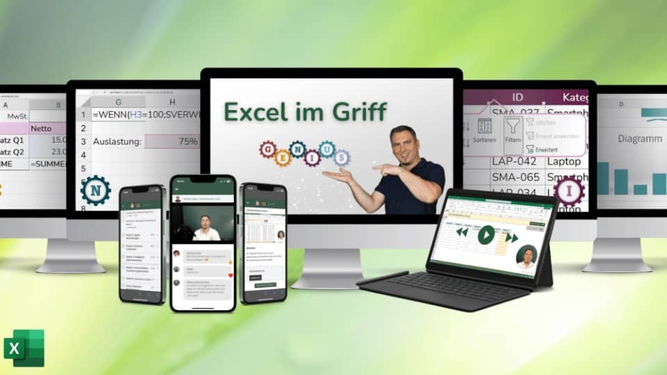Excel im Griff Trainingsprogramm Kursbild