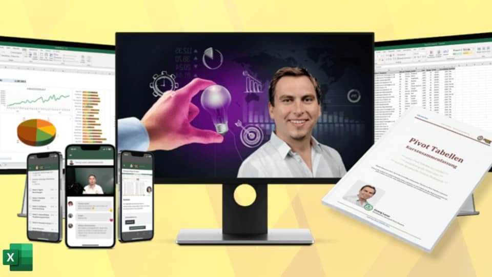 Excel Pivot Tabellen Kursbild